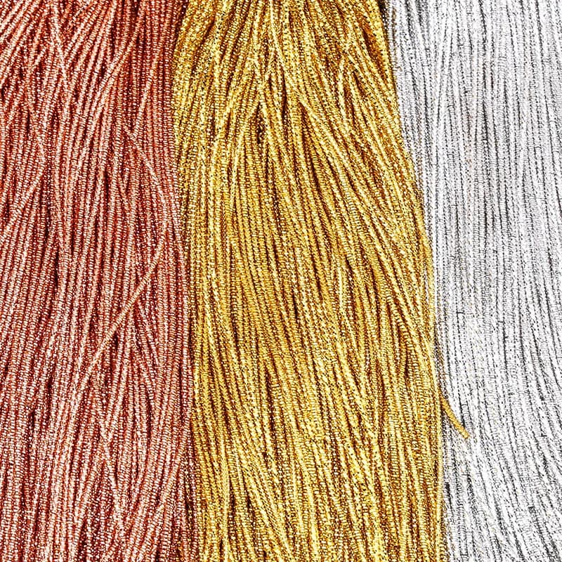 QIAO 10g fil carré accessoires de couture patch broderie pour broche badge tapis fil de cuivre avancé bricolage fait à la main sur les vêtements