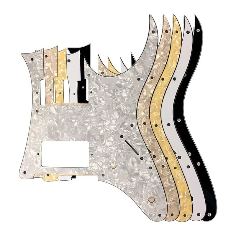 Pleroo pièces de guitare personnalisées-pour Ibanez MIJ RG350 DXZ Pickguard de guitare HH Humbucker Pickup plaque à gratter