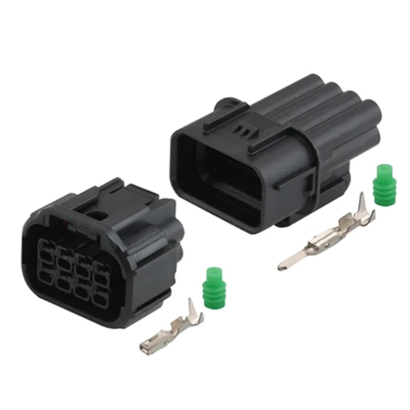 1 ensemble de connecteurs étanches 8 broches mâle-femelle pour phare LED, haut-parleur et faisceau moteur Smartlock 6189-7423 6181-6850