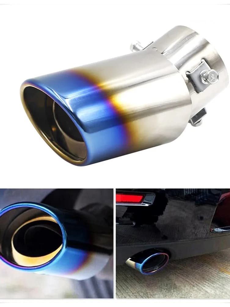 Embout de silencieux d'échappement argenté, accessoires de voiture pour Nissan BLUEBIRD x-trail Qashqai Zaroot NV200 SUNNY TIIDA