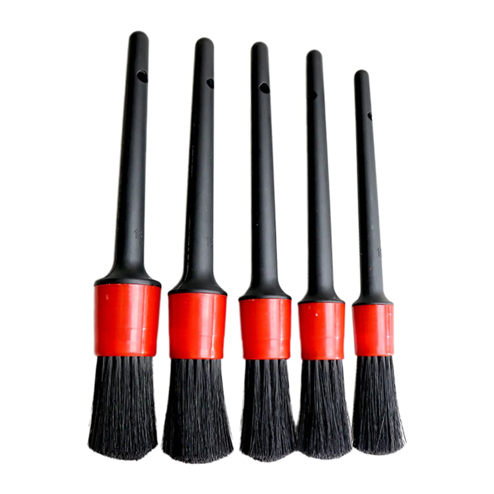 1 pièces/5 pièces ensemble de brosses de détail brosses de voiture brosse de détail de voiture pour le nettoyage de voiture brosse de détail brosse de roue de sortie d'air de tableau de bord