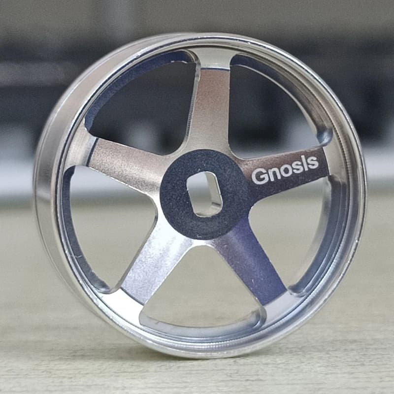 Moyeu de roue en métal de 22.5mm de diamètre, 2 pièces, pour voiture RC 1:28 1/24 DriftArt2 DA4 DLR8 Wltoys K969 mini-q HGD1 mini-d XRX DRZ