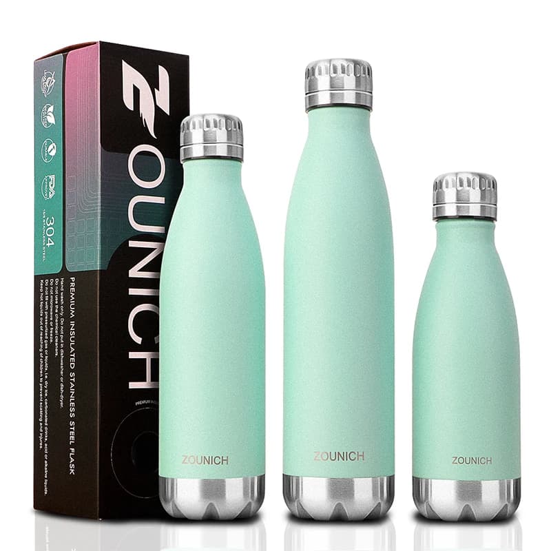 Flacon sous vide isolé à Double paroi, bouteilles Thermos, café, thé, lait, tasse de voyage, bouteille d'eau, Thermcup 350ml/500ml/650ml, 1 pièce