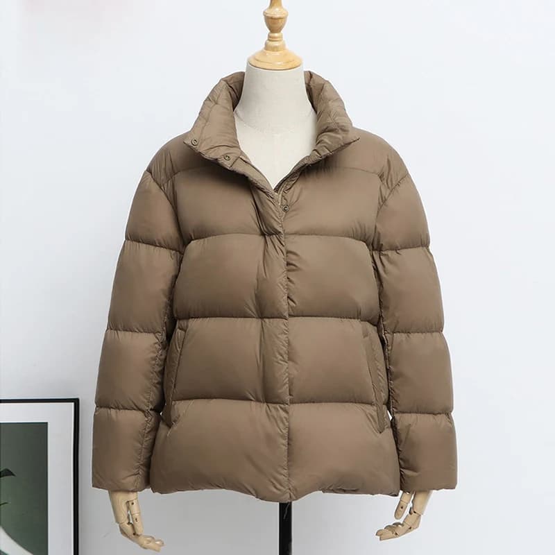 SEDUTMO – veste courte en duvet de canard pour femme, manteau surdimensionné, chaud, Slim, décontracté, à la mode, automne, hiver, ED1419