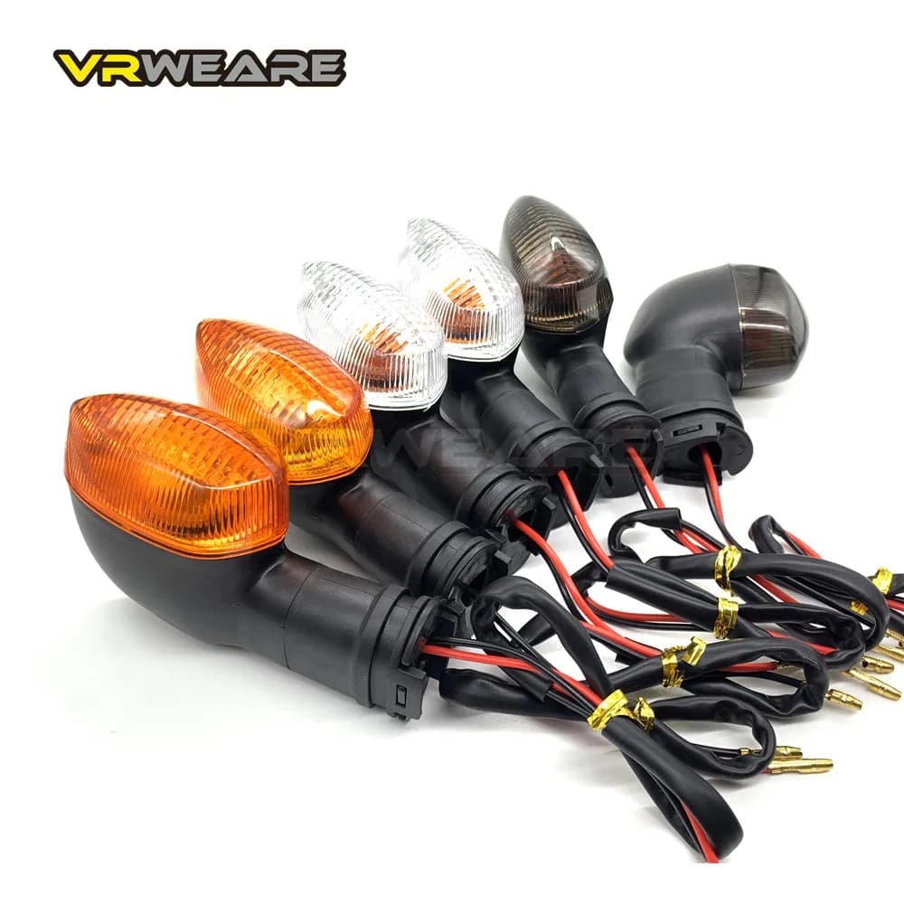 Clignotant de moto, lampe indicateur pour YAMAHA YZF R1 R6 R125 R25 R3 FZ-6N XJ6, clignotant avant et arrière