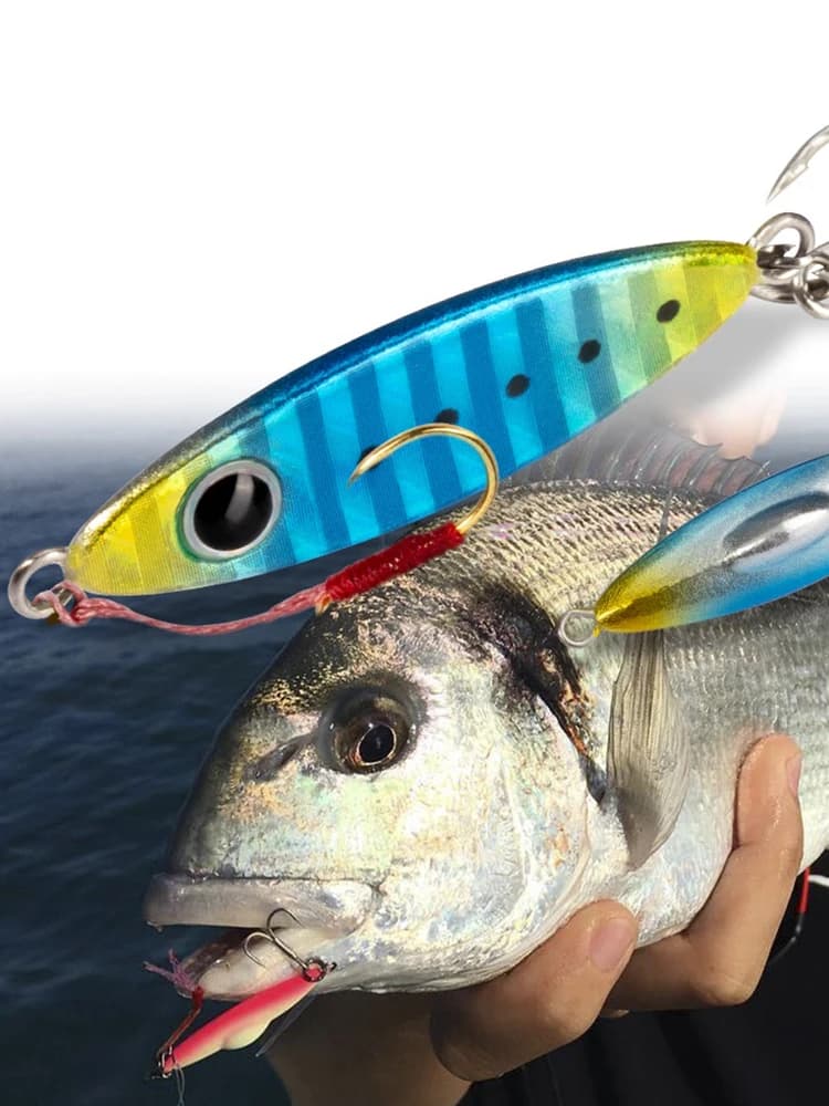 Leurre de pêche Hunthouse SeaRide Mini Micro Jig 3.4/6.6/10g, leurre métallique pour la pêche en eau salée, jigging, pour truite et leerfish LW816