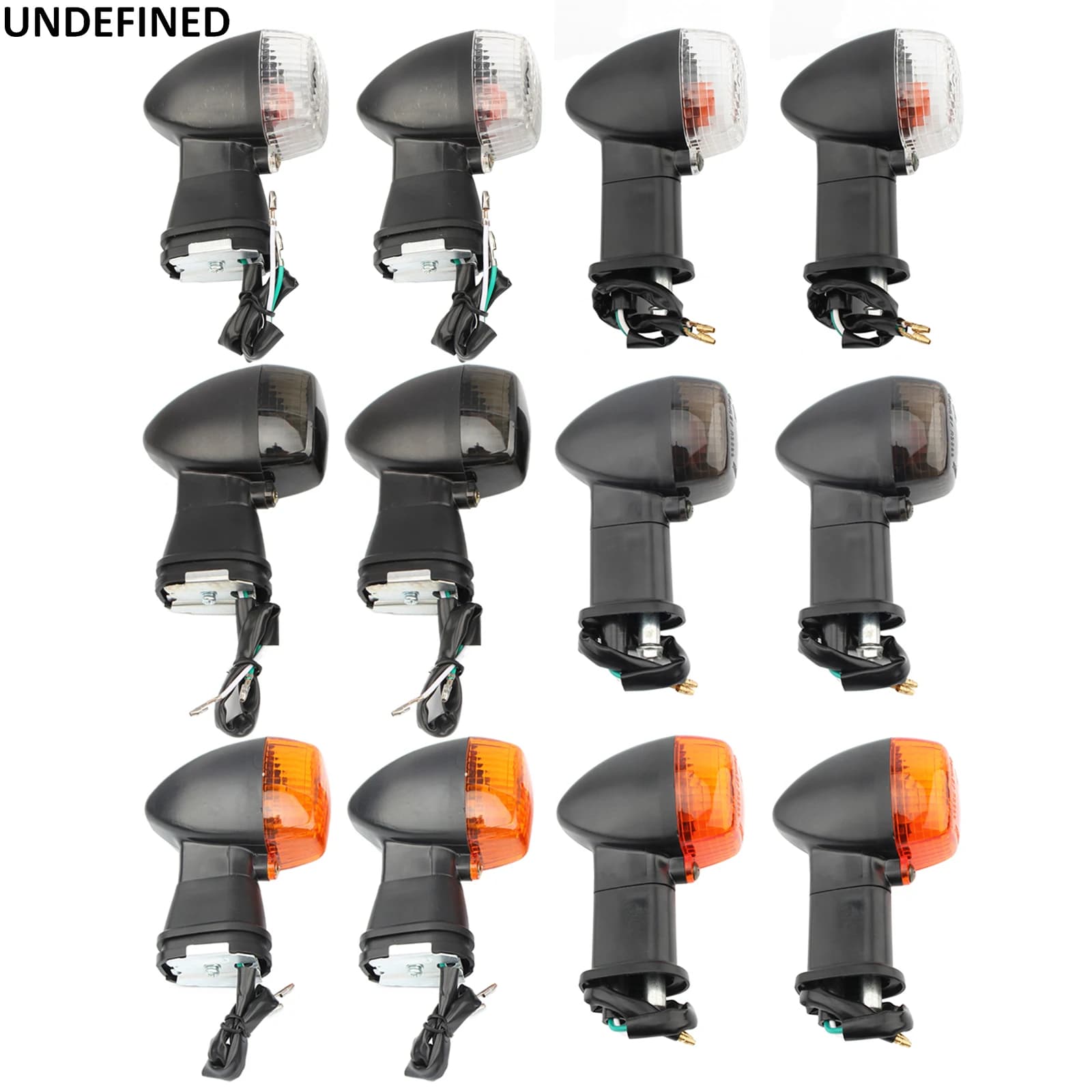 Clignotants avant et arrière pour moto, pièces de clignotants de frein pour Kawasaki Ninja ZX6 ZX6R ZX6RR ZX7R ZX9R ZX10R ZX12R