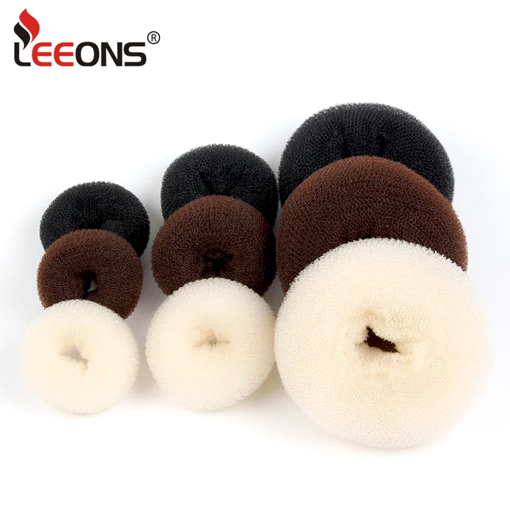 Rouleau pour cheveux, beignet, bigoudi, machine à chignon pour femmes élégantes, pinces à cheveux magiques, outil de coiffure