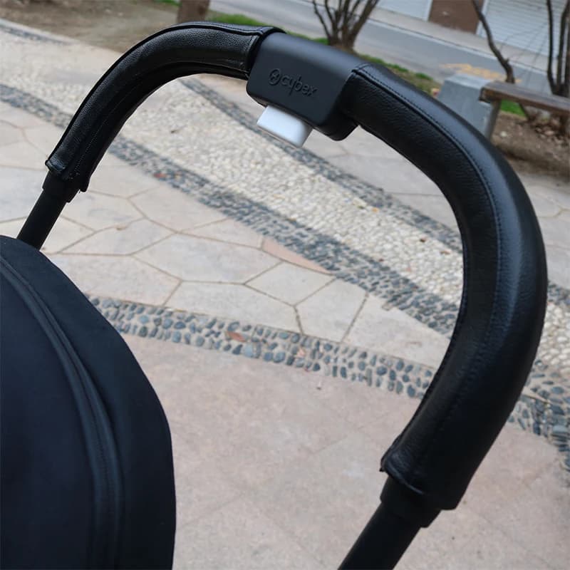 Housse de protection en cuir PU pour poignée de poussette Cybex Eezy S Twist (+) 2 / Eezy S 2, accessoires pour poussette