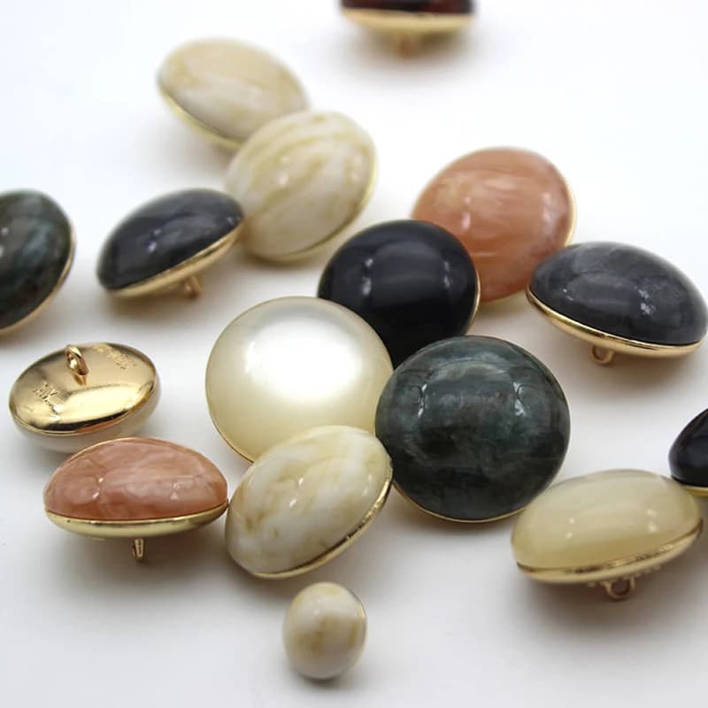 Boutons en œil de chat pour vêtements, chemise pour femmes, accessoires de couture décoratifs ronds d'été pour le bricolage, artisanat en métal chaud