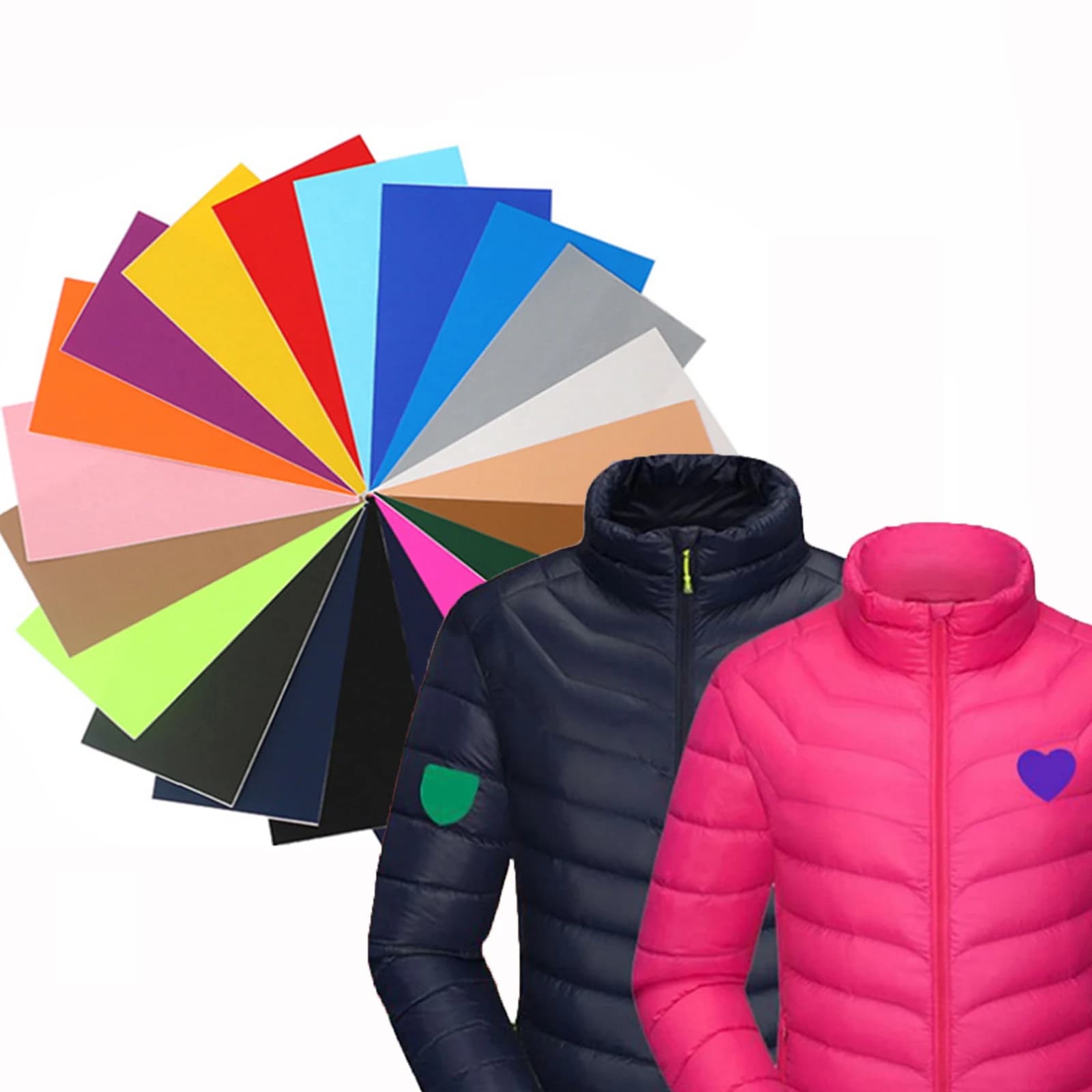 Patchs de Réparation Auto-Adhésifs en Nylon Imperméable Lavables pour Vêtements, Doudoune, Trous de Réparation, Déchirure, 4x8 Pouces