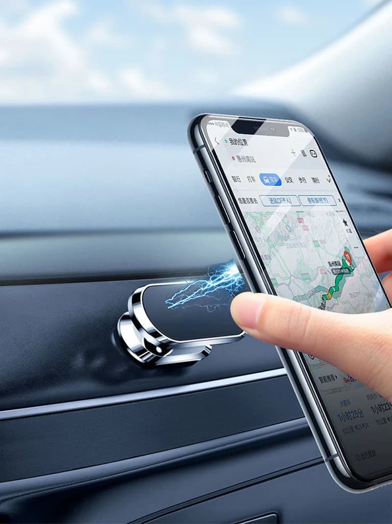 Supports de téléphone magnétiques de bain pour Hyundai Soladditif Accent Ix35, I20, Elantra, Santa Fe, 4,3 son Getz, support de montage de carte Prada de voiture