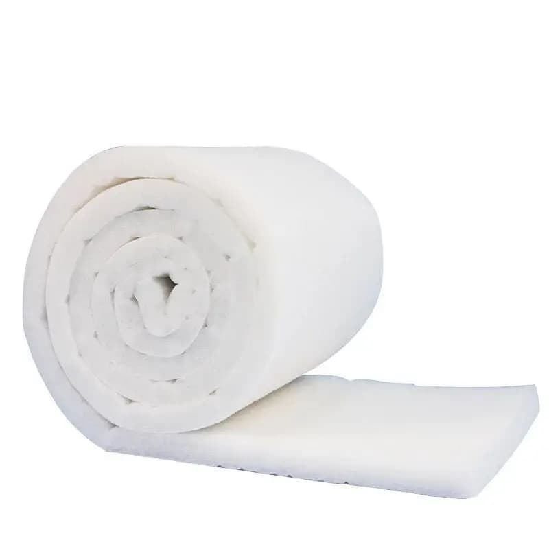 Filtre d'aquarium en coton blanc, haute perméabilité, éponge à eau purifiée, cryptage et épaississement