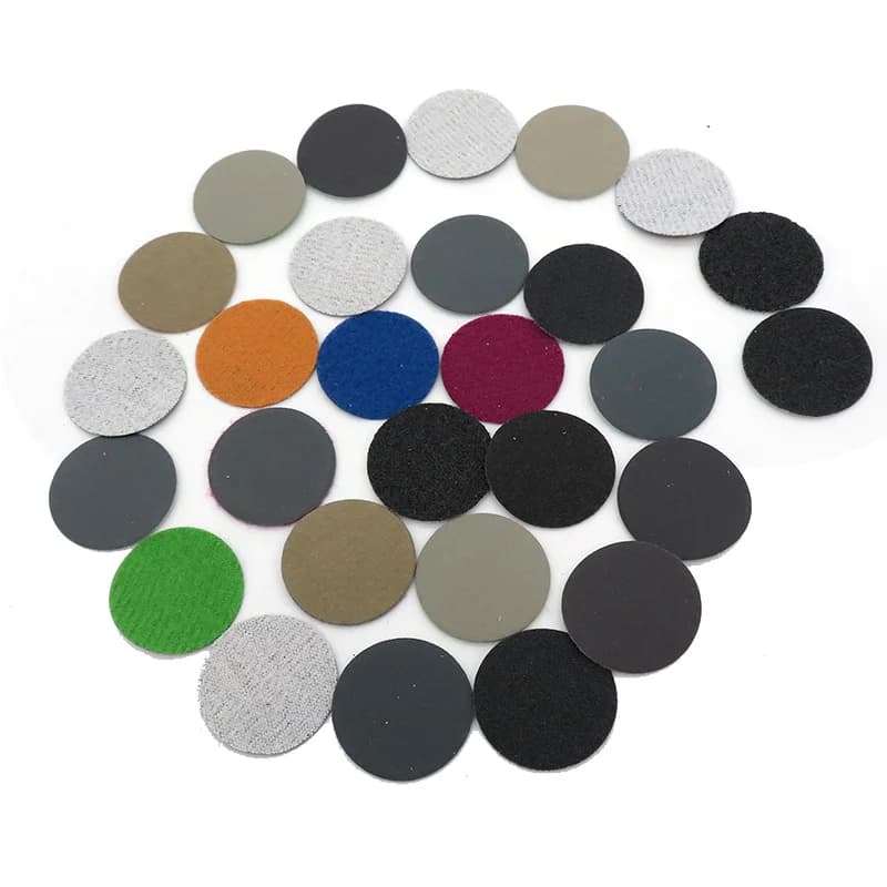 50/100 pièces de papier abrasif humide et sec de 1 pouce (25 mm), grains 60-10000, disques abrasifs imperméables pour le ponçage du bois et la polissage de la peinture