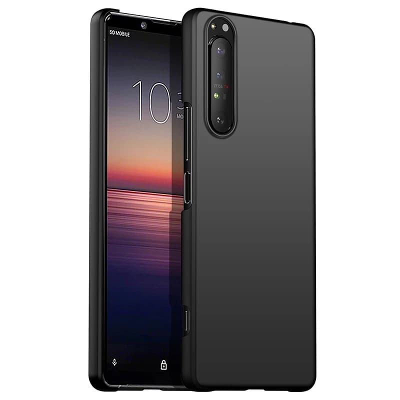 Pour Sony Xperia 10V 1V 5V 5III 10III 1III 5II 1II 1II 10IV 1IV 5 10 1 Mince coloré en caoutchouc givré mat en plastique dur housse