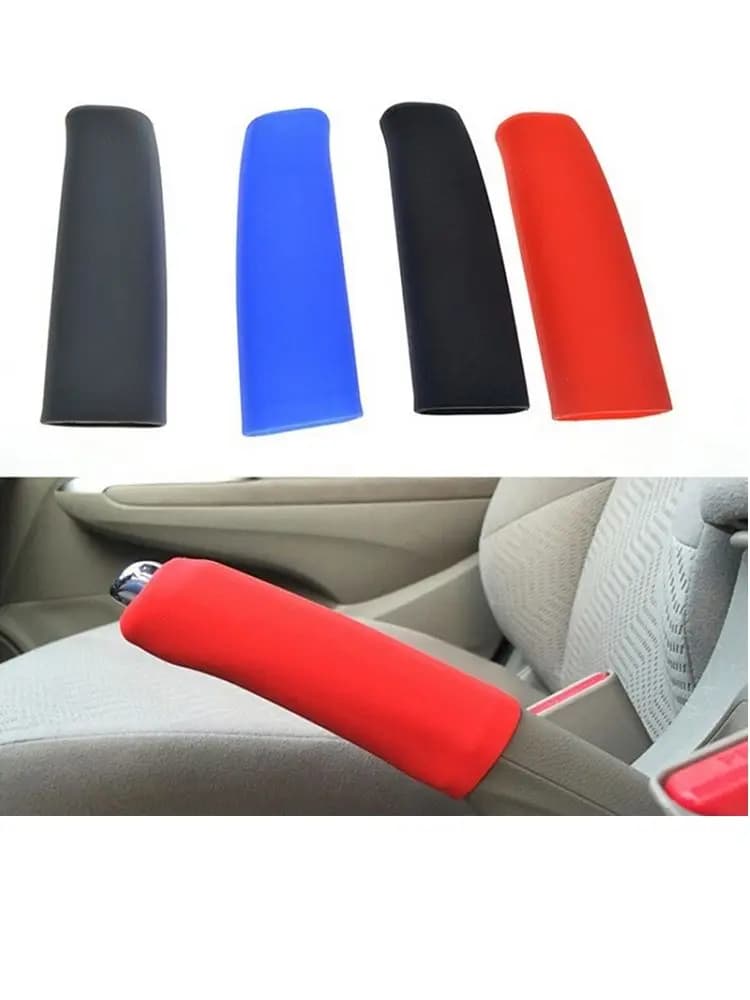 Jeu de freins à main universels pour voiture, manchon de frein à main, couvercle en Gel de Silicone, antidérapant, frein de stationnement automobile