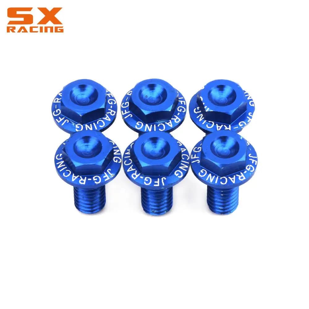 Vis de boulon de protection de fourche avant CNC, pour YAMAHA YZ125 YZ250 YZ250F YZ450F WR250F WR250R WR250X WR450F YZ WR 125 250 250F 450F 250R