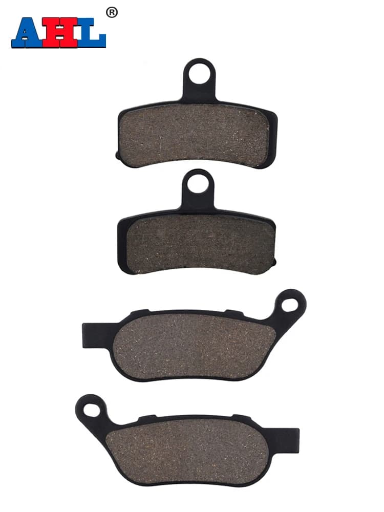 AHL – plaquettes de frein avant et arrière pour Harley Dyna, pour moto, Super large glissement FXD FXDC FXDWG Switchback FLD Street FXDB Low Rider FXDL