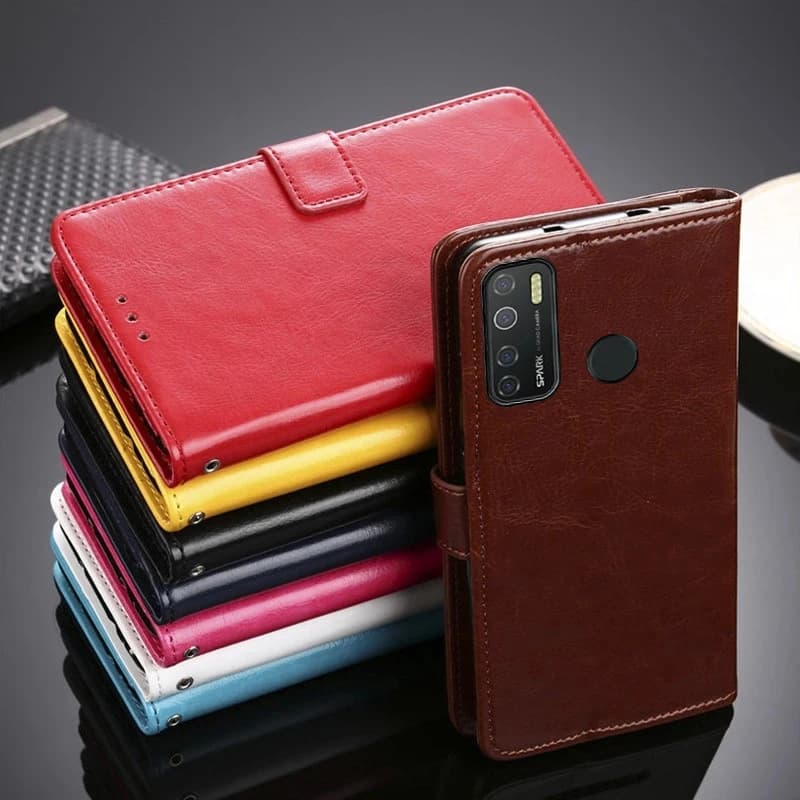 Étui à fermeture magnétique en cuir et silicone Funda, couverture à rabat pour Patch No Spark 5 Pro, Rotterdam K5 Pro