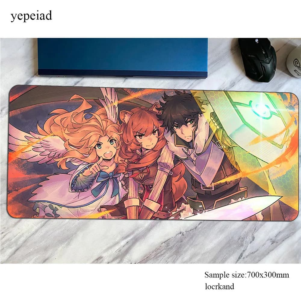 Tapis de souris à motif de héros en relief, coloré, personnalisé, pour jeu, pc, HD