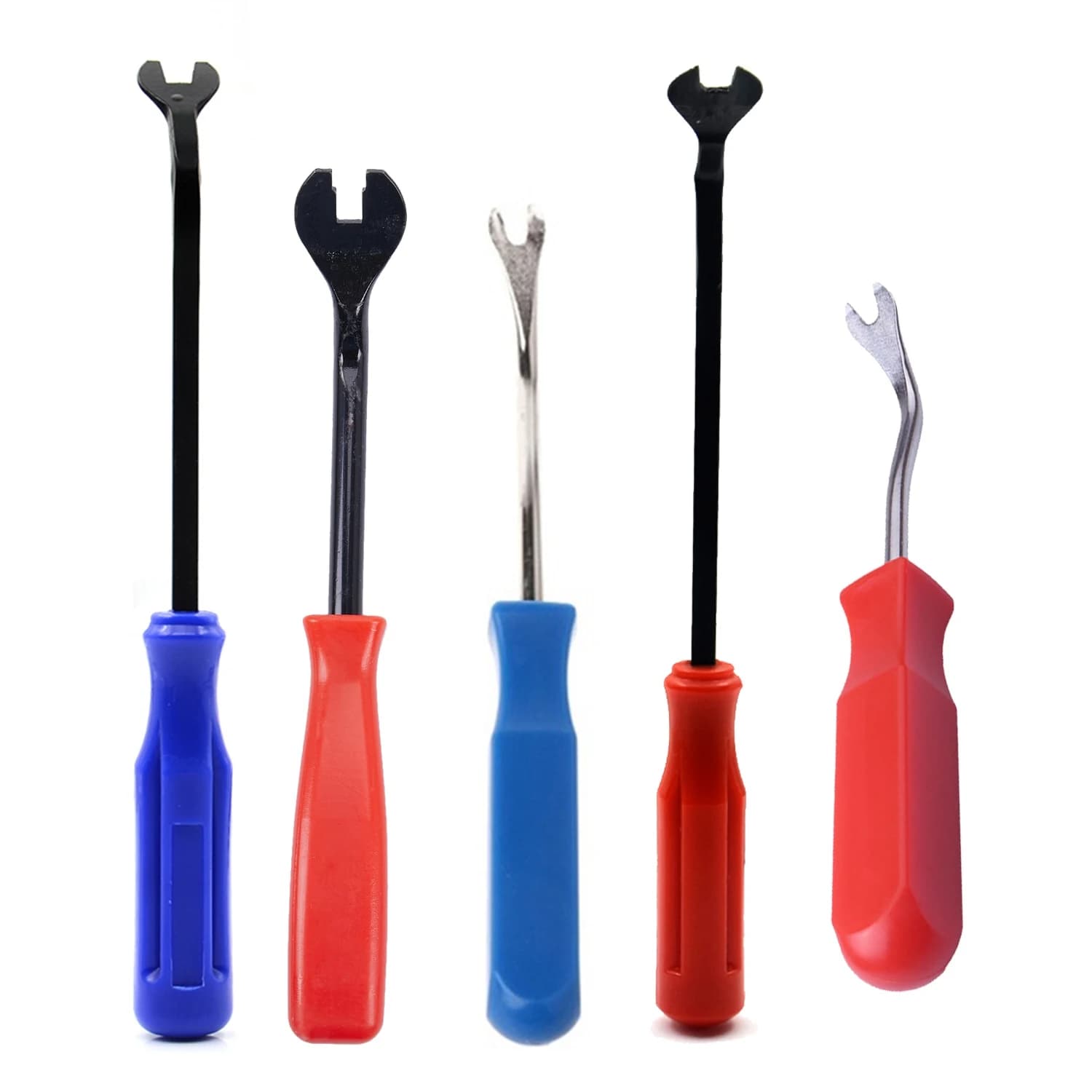 Extracteur de Clip de garniture intérieure de porte de voiture, panneau de fixation de rembourrage, outil de démontage de Clip, tournevis extracteur de clous