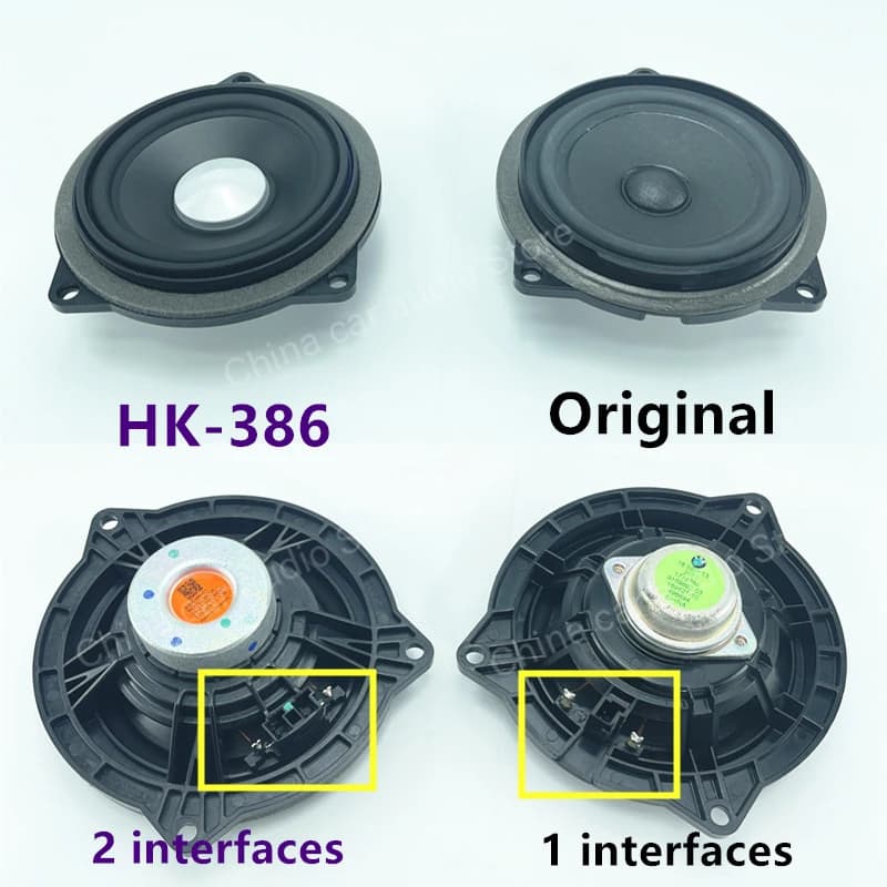 Haut-parleur de milieu de gamme de panneau de porte pour BMW, E81, E82, E87, E88, E90, E91, E92, E93, F10, F11, M5, F90, bronchE84, 3, 5, Hautréusde la série bronchSeries, Klaxon musical