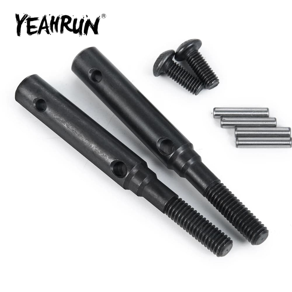 YEAHRUN Métal arc-en-ciel Portail Stub Essieu Drive Gear Arbre pour TRX-4 TRtage 1/10 RC inoler Voiture Mise À Niveau Pièces Accessoires