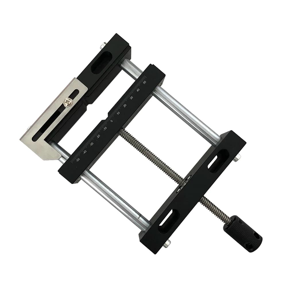 Pinces plates en aluminium 140x320mm, fixation d'étau, pince plate, vis, étau à mâchoire parallèle, étau uni QGG pour le travail du bois et du métal, bricolage