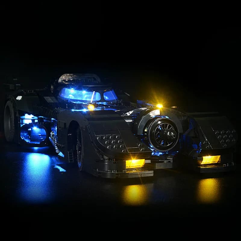 EASYLITE – ensemble d'éclairage LED pour voiture Batmobile 76139 1989, blocs de jouets, briques uniquement, Kit d'éclairage, modèle non inclus