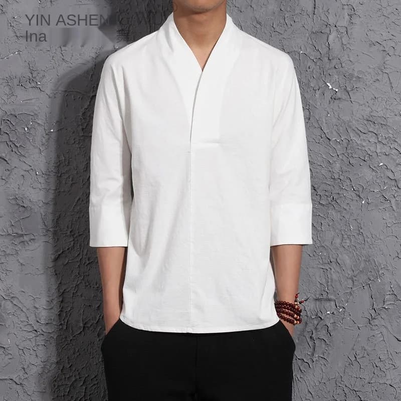 Japonais hommes Cardigan Kimono mode traditionnelle japonais samouraï vêtements Streetwear Yukata homme chemise Haori hommes Kimono manteau