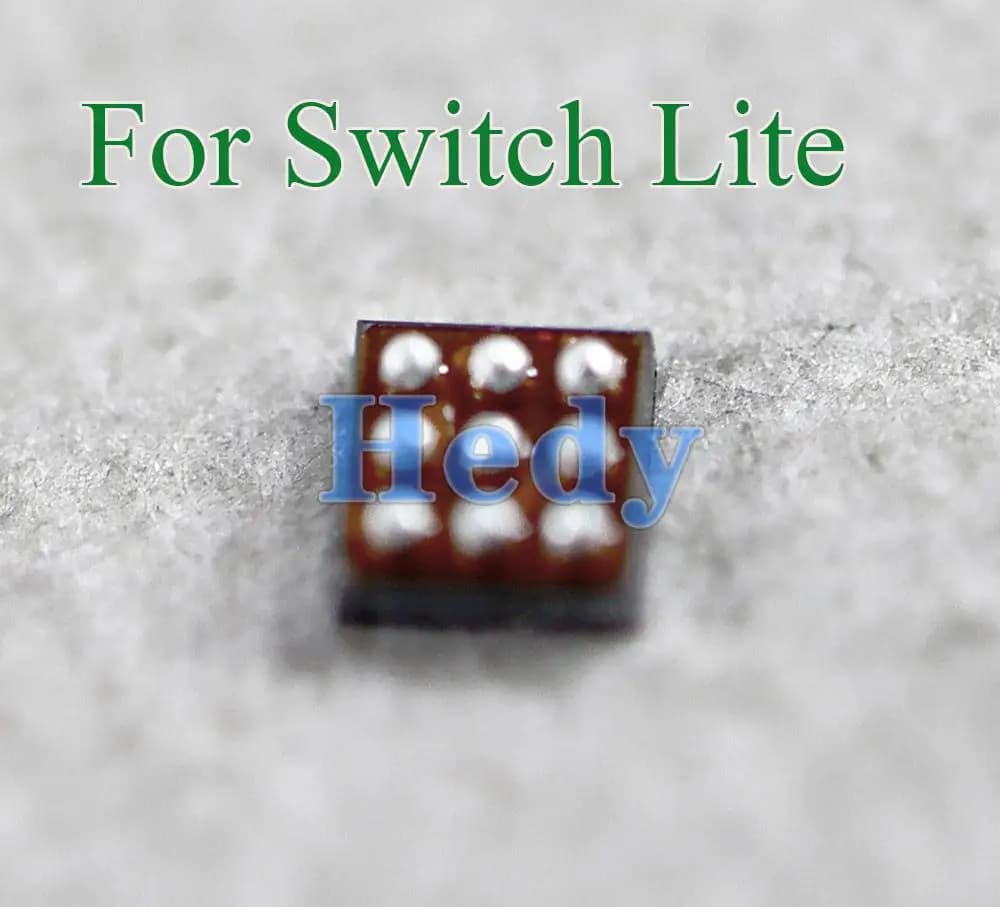 1pc Original nouveau pour Nintendo Switch Lite rétro-éclairage IC puce carte mère petite pièce fixe composant remplacement pour NS Lite