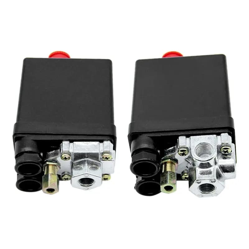 Nouvelle vanne de commande de compresseur d'air robuste, 2022 ports, 90-120PSI, 1/4 ports