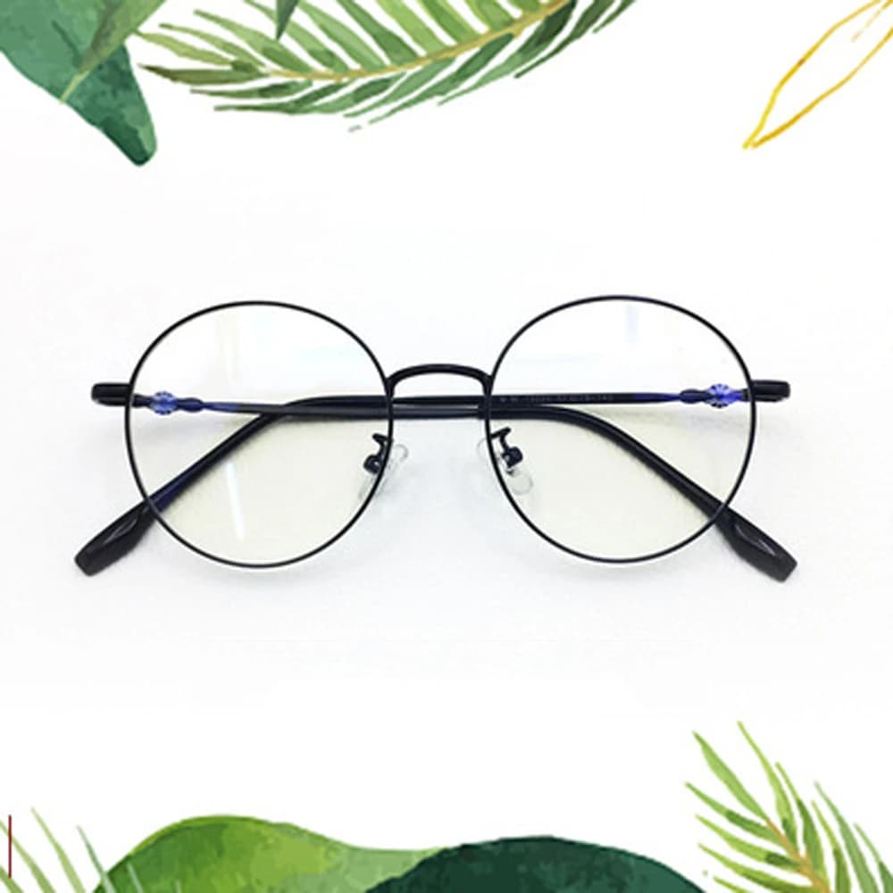CLARA mode rétro rond titane cadre Fullrim Anti Blu lumière ultraléger lunettes de lecture hommes femmes + 1 + 1.5 + 2 + 2.5 + 3 + 3.5 + 4