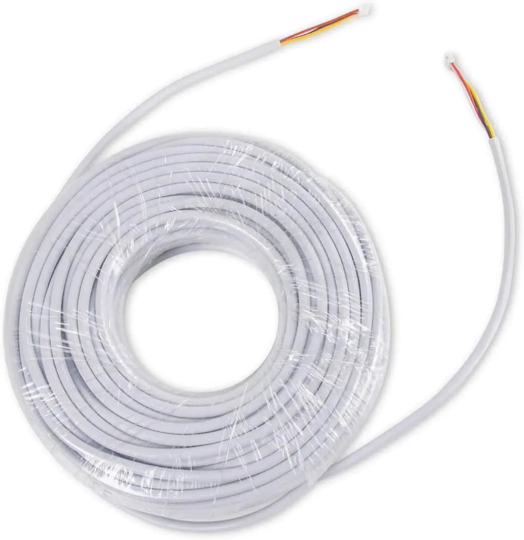 Tmezon – câble rallongé à 4 broches pour interphone vidéo, 15 mètres/pièce