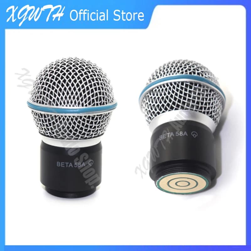 Tête de microphone de remplacement pour Shure BETA58 BETA58A PGX4 SLtage PGX24 SLX24, cartouche, capsule, système de micro sans fil