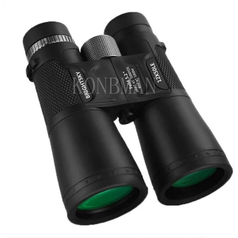 Jumelles professionnelles de chasse 12x50, télescope, voyage de randonnée, travail sur le terrain, durée de vie de l'outil, étanche, 2021