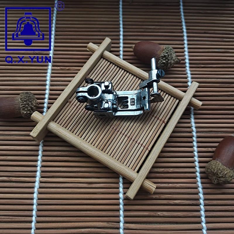 Q X YUN-Accessoires pour machine à coudre industrielle, R2500, machine à coudre commandée, pied de rouleau, 5.6, 6.4 pieds