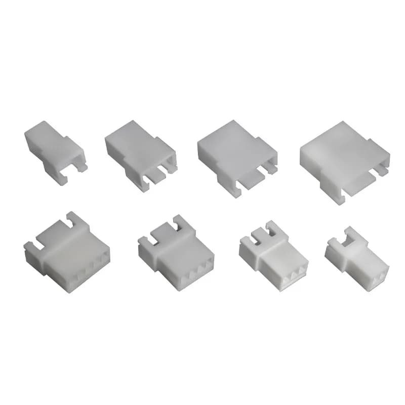 50 pièces XH2.54 connecteur fils en-tête boîtier femelle 2P 3P 4P 5P 6P 7P 8Pin 2.54mm coque en plastique 2.54mmpas XH pour PCB jst