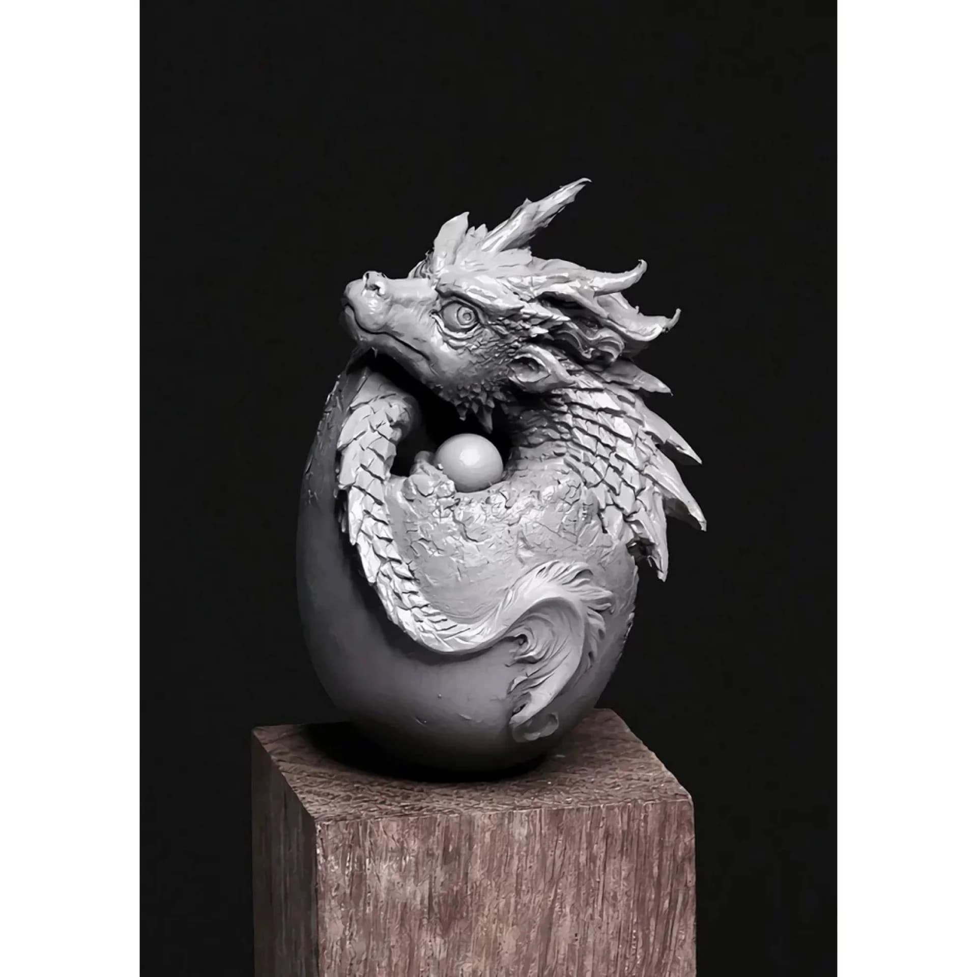 Figurine modèle GK en résine 40mm, thème Animal, kit non assemblé et non peint
