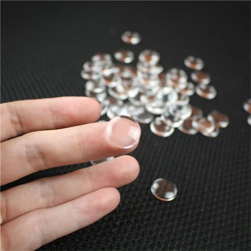5 paires de poupées Blyth, bricolage artisanat, jouet, puces pour les yeux en verre, Patch Transparent de 14mm, accessoires pour globes oculaires de poupée, pas pour l'ICY