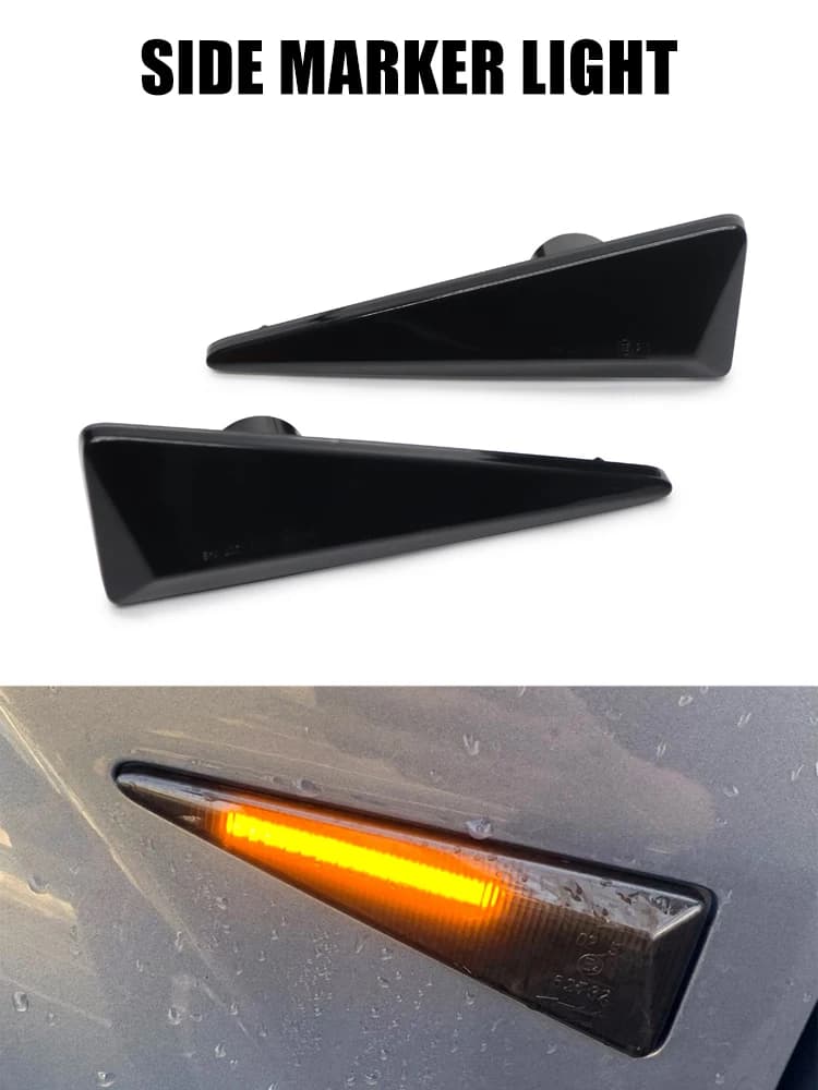 Clignotant dynamique LED, feu de position latéral pour Renault MK4 Vel Satis Wind Avantime Megane 2 Scenic 2 Espace 4