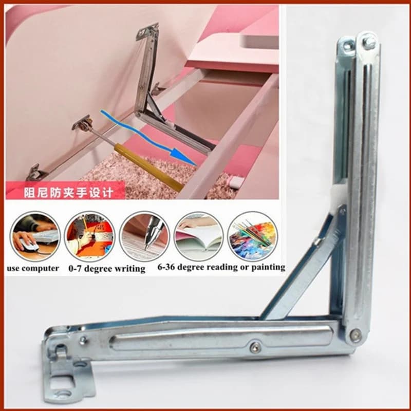 Rapduty-Charnières de levage de canapé, Position réglable, Angle, Mécanisme de pliage de lit, Cadre de support de table, Accessoires de quincaillerie pour meubles