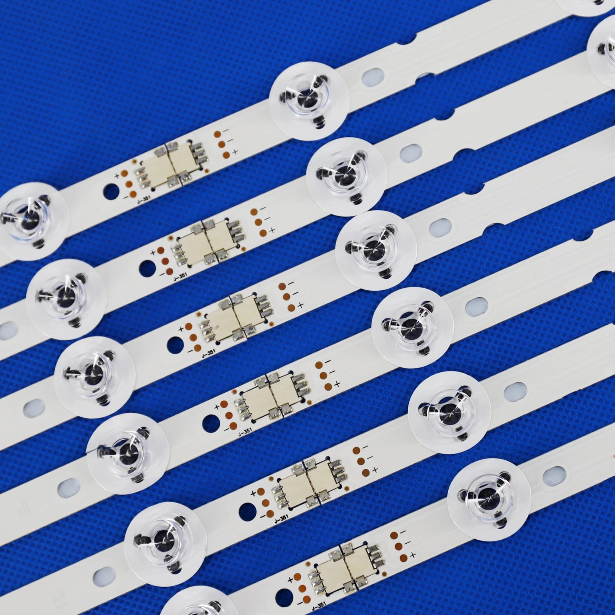 12 pièces/ensemble LED bande de rétro-éclairage pour LG V14 SLIM DRT Rev0.0 55LB700V 55LB730V 55LB670V 55GB7800 55LB671V 55LB673V 55LB675V 55LB677V