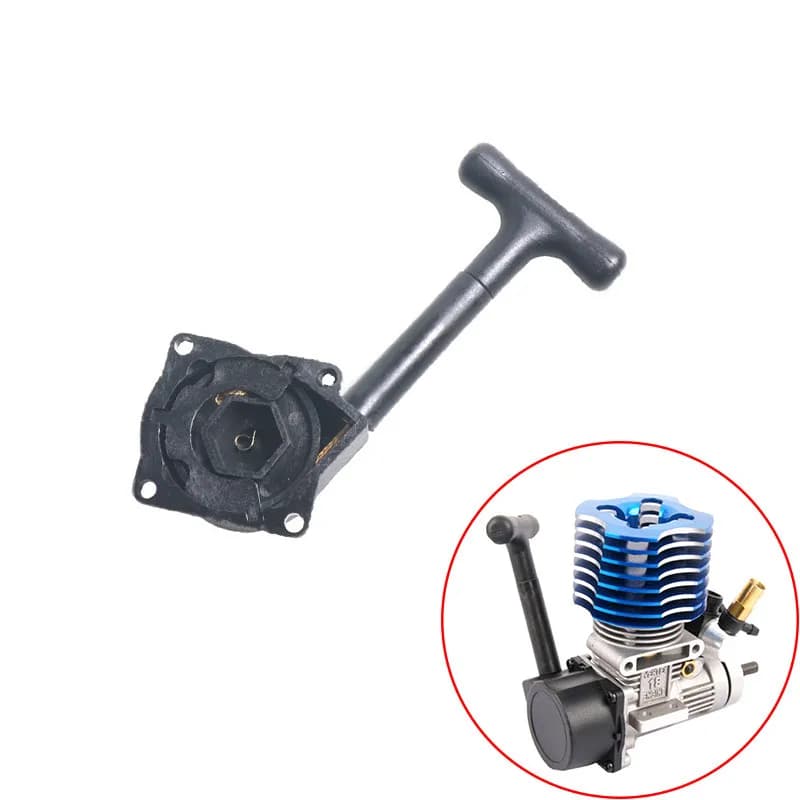 Démarreur à traction pour moteur RC 1/10 HSP R025 R020 16 18 21 RC Nitro Vertex VX