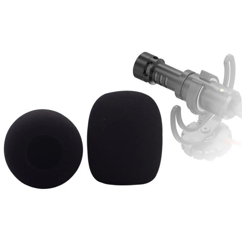 Pare-vent en mousse pour microphones à condensateur Rode VideoMicro - Comme filtre anti-pop pour les microphones