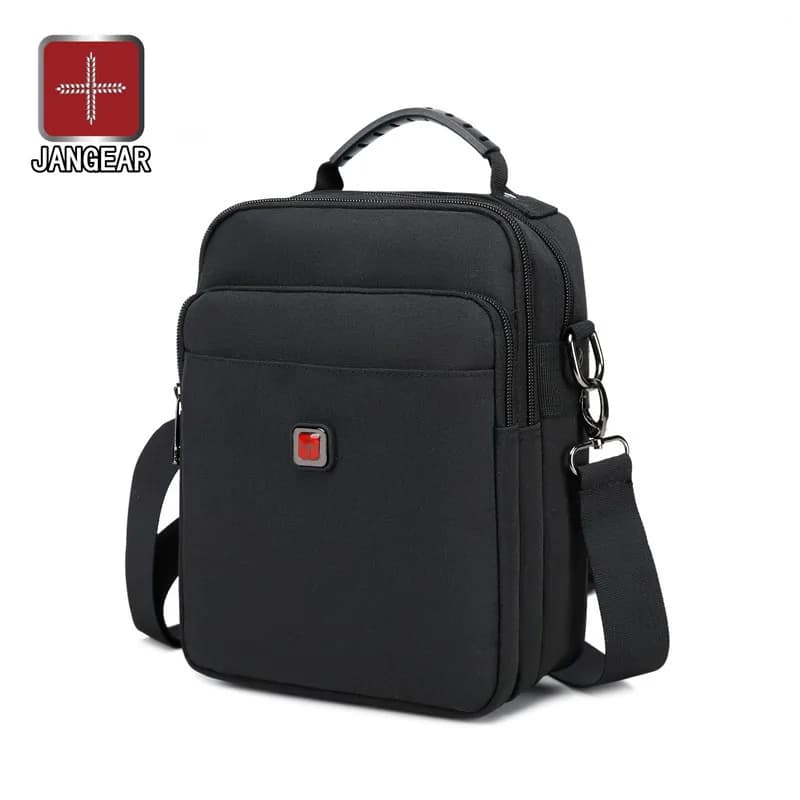JANGEAR hommes sacs en Nylon léger sac à bandoulière décontracté fourre-tout de voyage sacs à bandoulière imperméables hommes d'affaires sac à main horizontal