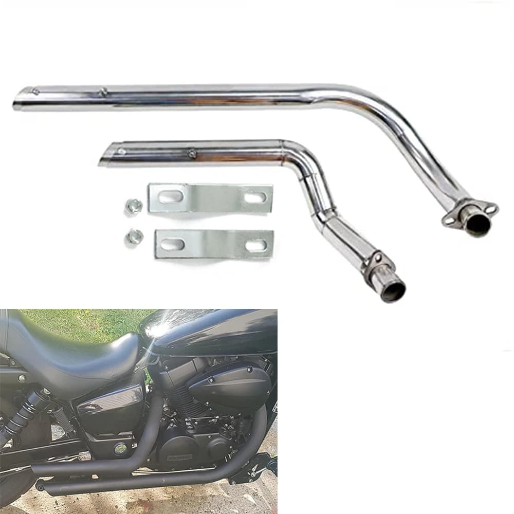 Kit de silencieux d'échappement, pour Honda Shadow VT750 VT400 Spirit 750 Phantom 750 Aero 750 VT750C VT750 C2 VT750C2B VT750DC