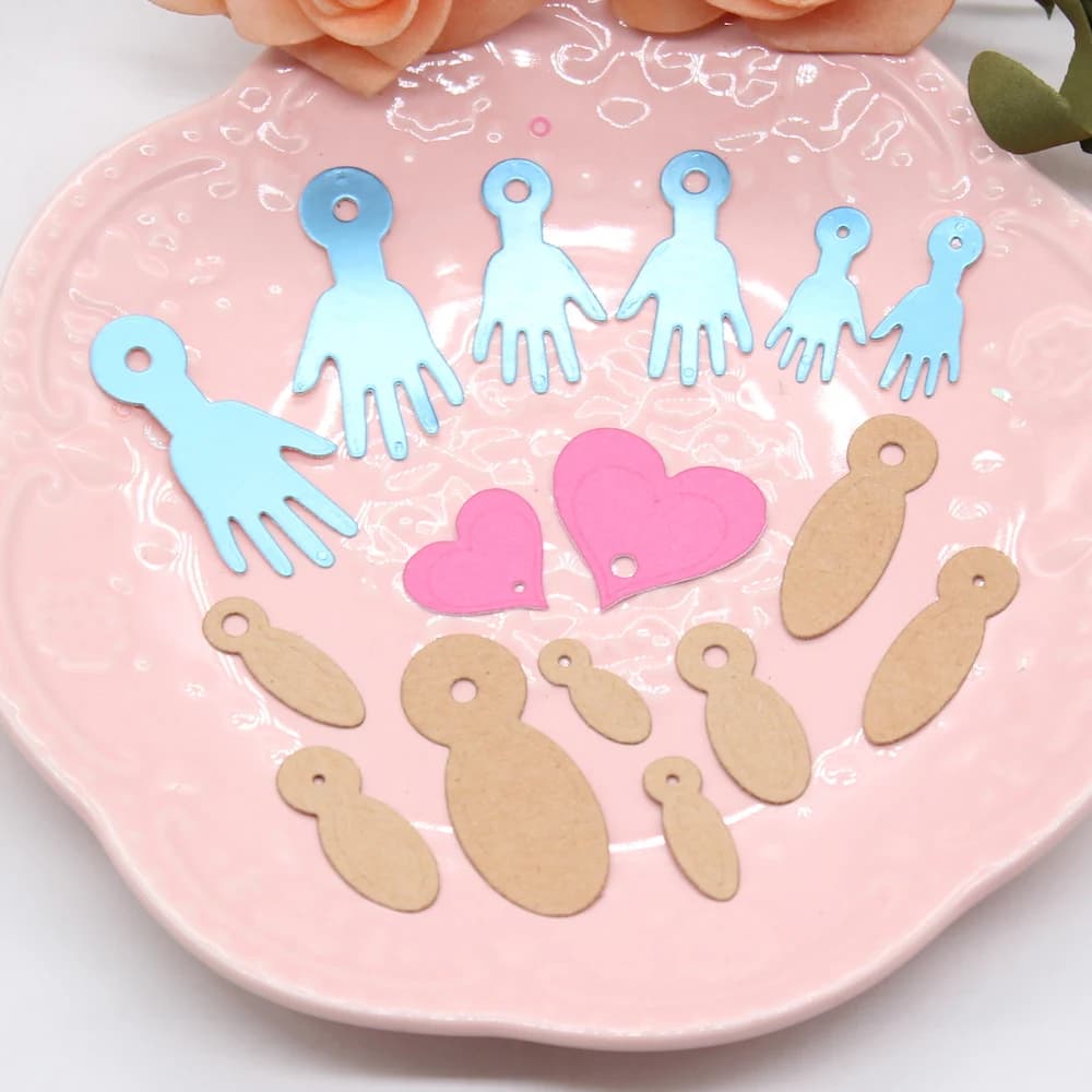 KSCRAFT – matrices de découpe en métal, onglets pivotants, médias mixtes, pochoirs pour bricolage, Scrapbooking, gaufrage décoratif de cartes en papier, travaux manuels