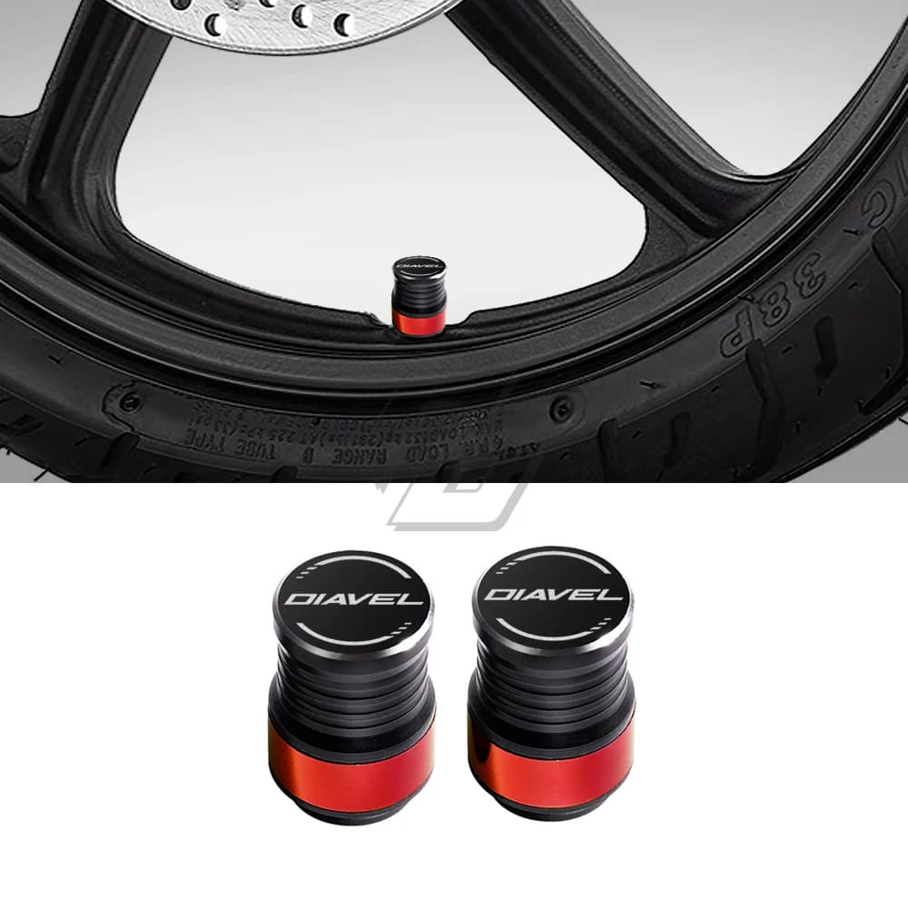 Couvercle de Valve de pneu de roue pour Ducati DIAVEL S 1260, accessoires de moto