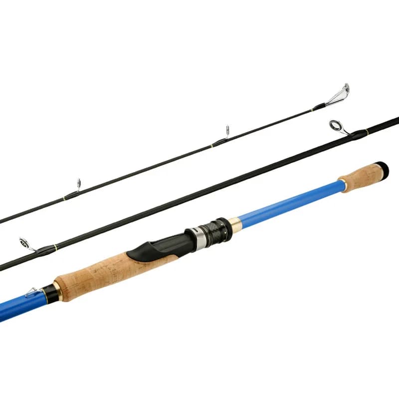 Canne à pêche Spinning ou Baitcasting ultralégère de 1.8m/2.1m/2.4m ou 2.7m, accessoire de voyage en carbone adapté aux leurres de 4 à 35g, 24T